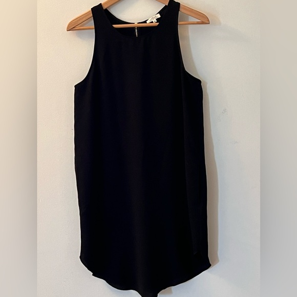 Wilfred | Little Black Racer Back Dress with Exposed Zipper - Size Small - Picture 4 of 14